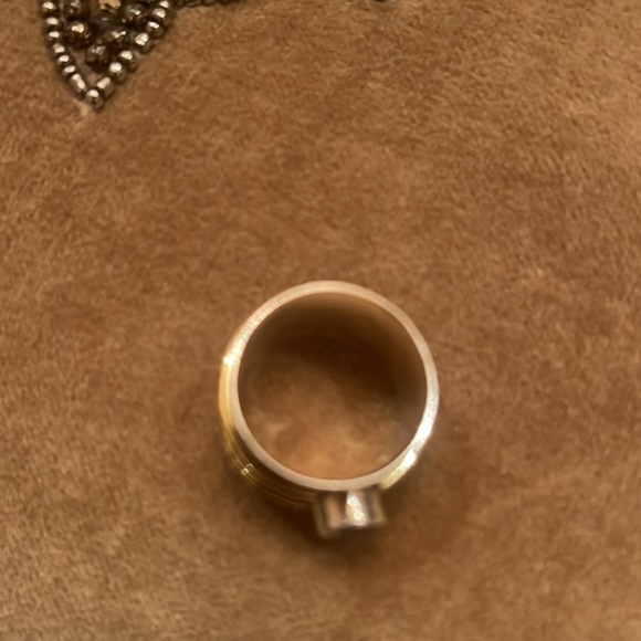 Sterling silver ring with a genuine purple amethyst - Picture 6 of 7